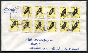 ST. KITTS-NEVIS: (21615) pájaros/cancelar/cubierta - Imagen 1 de 2