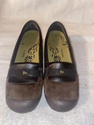Merrell Plaza Moc Slip On Loafers Shoes Dark Coffee Brown Women's Size 10 - Image 1 of 4