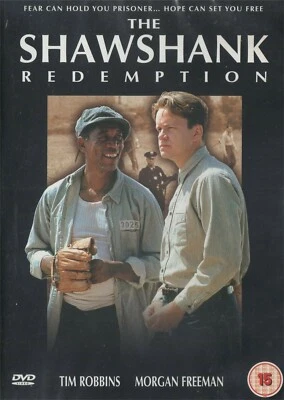 The Shawshank Redemption - Tim Robbins (Carlton) - NEW Region 2 DVD - Image 1 of 2