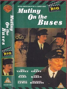 Mutiny on the Buses VHS Video - British Movie Starring Reg Varney (1972) - Picture 1 of 3