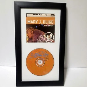 Mary J. Blige Signed Cd Framed The Tour Album Hip Hop R&B 90s Y2k Grammy AAC COA - Picture 1 of 5