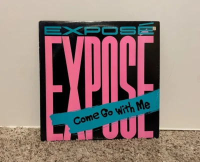 Expose - Come Go With Me 12" Single Record Arista 1986 Electronic AD1-9539 - Image 1 of 3
