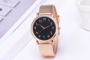 Fashion Creative Quartz Watches Couple Watches Digital Mesh Band Watches - Picture 1 of 10