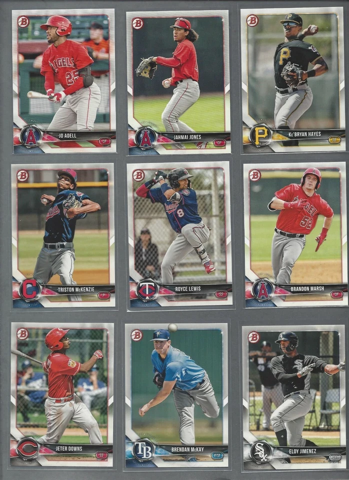 2018 BOWMAN DRAFT PAPER #'s 1-200 ( ROOKIE RC's, PROSPECTS, 1st CARDS) - U PICK! - Image 1 of 1