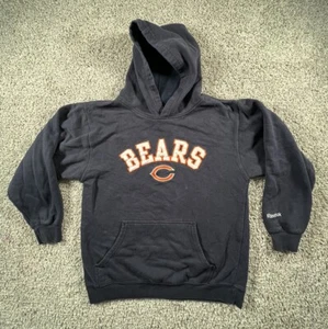 Chicago Bears Pullover Hoodie Youth Size Medium Blue NFL - Picture 1 of 12