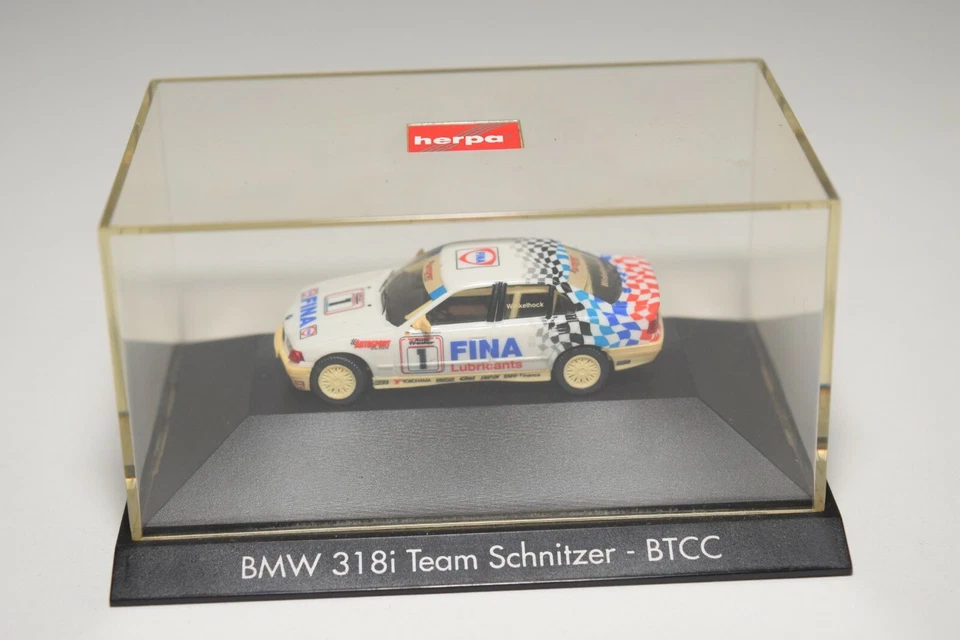 A13 1:87 HERPA BMW SERIE 3 SERIE 3 E36 318i BTCC Schnitzer Team #1 sin usar, en caja Foto 1 de 1