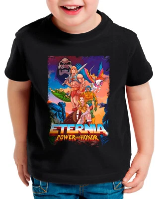 STYLE3 T-shirt bambino Eternia Legacy he master universe man anime
