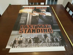 1996 original Last Man Standing Movie Theater / Rental HUGE Promo Poster RARE !! - Picture 1 of 8