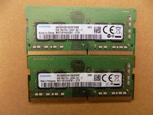 SAMSUNG DDR4 16GB (2x 8GB) 1Rx8 -M471A1K43CB1 2666MHz Laptop Memory - Picture 1 of 4
