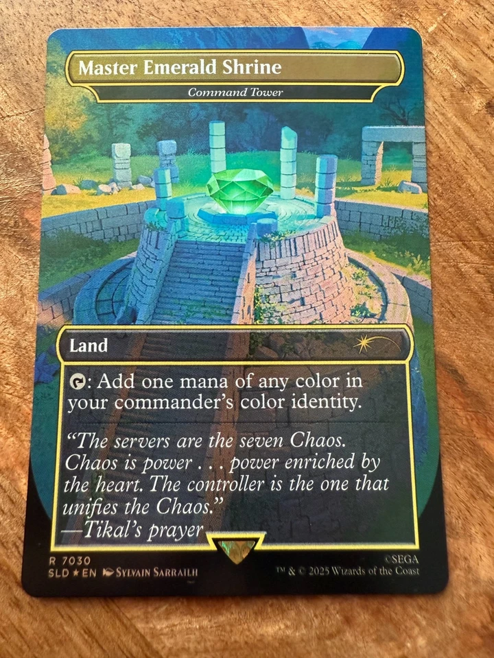 Master Emerald Shrine / Command Tower - FOIL - Secret Lair - NM - EN - MTG Magic - Bild 1 von 1