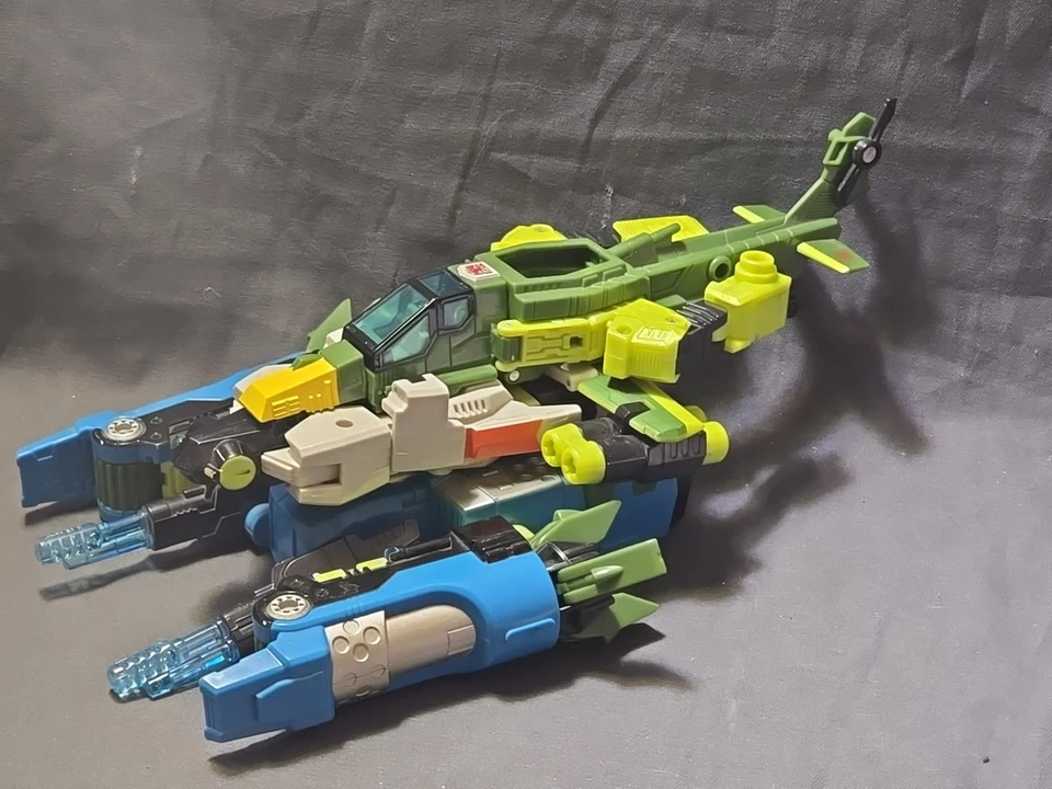Transformers Energon Command Class Bulkhead Powerlinx Battles Helicopter -dmg - Image 1 of 4