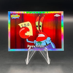 2025 Topps cromo Bob Esponja #57 Pappy Krabs refractor - Imagen 1 de 2