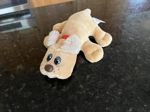 "Pound Puppies perro peluche marrón claro 8""" - Imagen 1 de 3