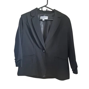 Valerie Stevens Blazer schwarz 3/4 Arm Größe 6 - Bild 1 von 3