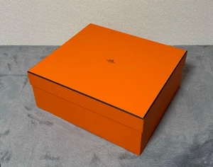 HERMES Birkin 25 in orange leere Geschenkbox eckig 38x34x16cm Größe Large Kelly - Bild 1 von 12