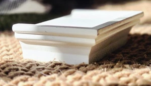 Kleines weißes Regal Wandbehang Wohndeko - Bild 1 von 5