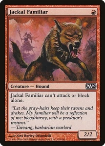 Jackal Familiar 2x FOIL MTG M10 Core Set Common MINT red - Picture 1 of 1