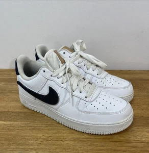 Nike Air Force 1 White Sneaker Removable Swoosh CT2253-100 Gr. UK7 EU41  - Bild 1 von 20