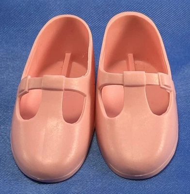 Ideal Crissy Family Dolls ROSA CLARO CORREA EN T HEBILLA ZAPATOS SE ADAPTA Terciopelo ¡¡BONITO!!! Foto 1 de 4