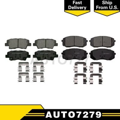 Wagner Brake Front Rear 2X Disc Brake Pad Set For 2016 Hyundai Sonata - Image 1 of 4