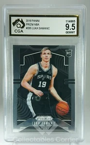 Tarjeta de novato Panini Prizm Luka Samanic 2019 clasificación 9,5 - Imagen 1 de 2
