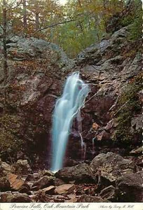 Postcard  Alabama Peavine Falls Oak Mountain Park - Bild 1 von 2