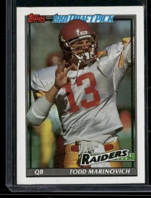 1991 Topps - Todd Marinovich #83 (RC) - Image 1 of 2