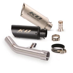 For Suzuki GSF650 GSX650F Bandit 2007-2016 Exhaust Pipe 51mm Muffler + DB Killer - Picture 1 of 10