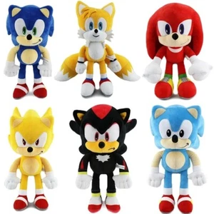 30CM High-Quality Sonic Plush Toy - Sonic, Knuckles, Tails | Soft Stuffed Doll - Picture 1 of 15