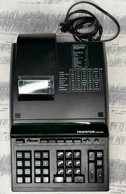 Monroe Ultimate 12-Digit Printing Calculator with Large Display for Big Budgets - Image 1 of 4
