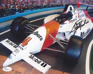 EMERSON FITTIPALDI Signed 8X10 Color Photo Racing Formula 1 JSA R61891