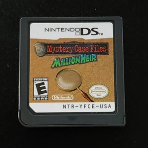 Mystery Case Files MillionHeir Nintendo DS - Loose Cartridge Only - Picture 1 of 9