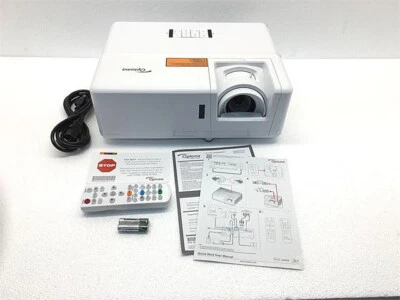 Optoma ZW350 DLP Laser Projector WXGA 1280x800 3500 Lumens 3D Ready - Image 1 of 4