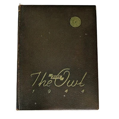 University of Pittsburgh 1944 Yearbook Pictorial Record The Owl - Image 1 of 4
