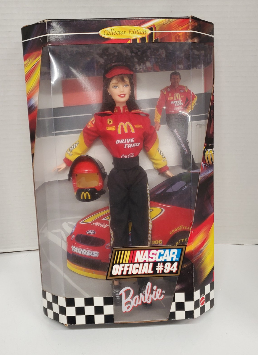 激希少レア  バービー人形  NASCAR マクドナルド コレクターエディション NASCAR Official #94 McDonalds Barbie Doll - Collector