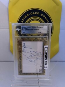 2018 Leaf Executive Collection Masterpiece 1/1 Joe Namath Autograph Circa 1969