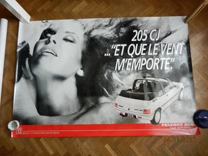 Affiche PEUGEOT 205 CJ - Picture 1 of 1