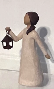 Willow Tree Angel Of Hope Figurine Carrying a Light By Susan Lordi - Picture 1 of 6