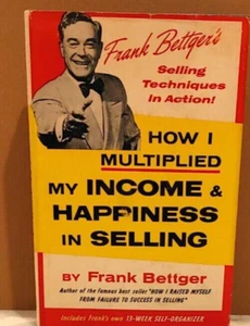 VTG 1954 How I Multiplied My Income & Happiness in Selling- Frank Bettger HC, DJ - Picture 1 of 14