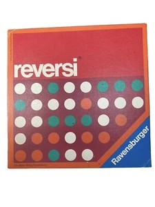 REVERSI Ravensburger Vintage 1974 Travel Size Board Game *CIB* - Picture 1 of 5