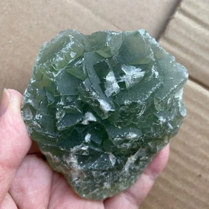 235g Natural green fluorite crystal mineral specimen china - Picture 1 of 15
