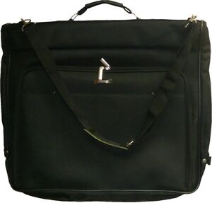 46" Black Rip Resistant Fordable Suit Dress Garment Storage Travel Clothes Bag