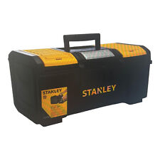 Stanley Werkzeugbox Basic 49 x 27 x 24 cm, Werkzeugorganizer  Schnellverschluss