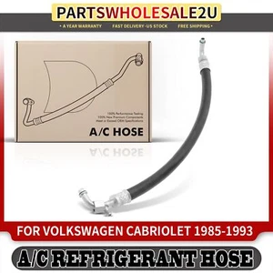 A/C Discharge Line for Volkswagen Cabriolet 85-93 1.8L Compressor to Condenser - Picture 1 of 8