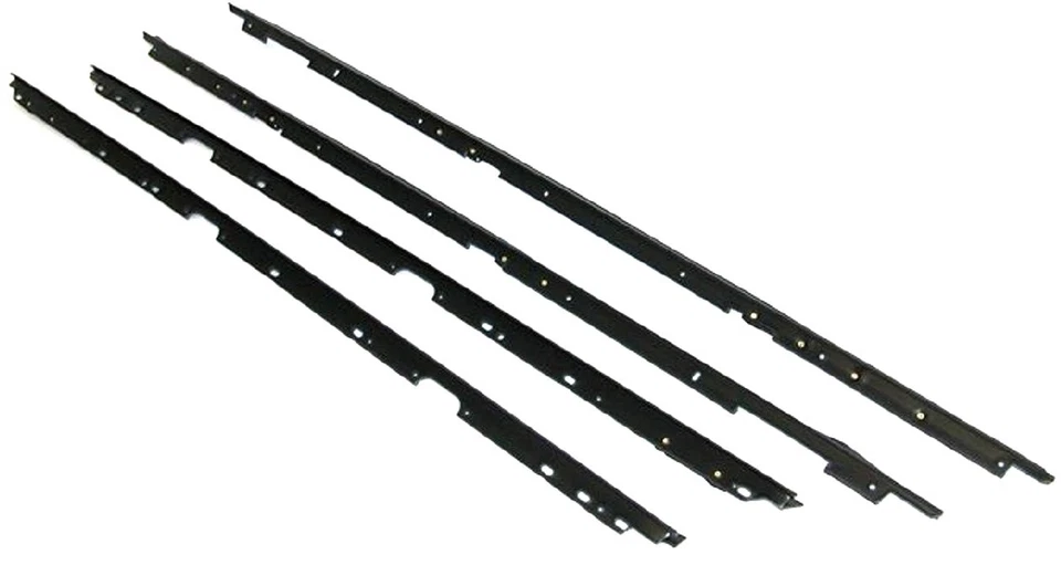 1982-1992 Chevrolet Camaro inner & outer belt line molding, window sweep seals - Image 1 of 3