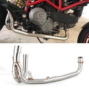 Tubo de escape de enlace medio para moto Ducati Hypermotard 796 2009-2012 - Imagen 1 de 14