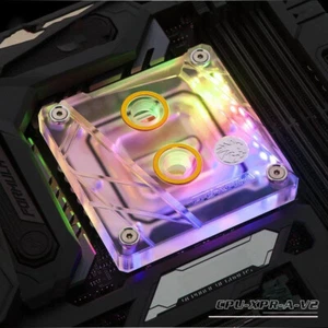 CPU Wasserblock für INTEL LGA1150 1151 1155 1156 1200 1700 2011 2066 X99/ SYNC - Bild 1 von 6