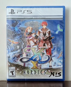 Ys X: Nordics Deluxe Edition (Sony PlayStation 5) PS5 NEW SEALED SHIPS IN A BOX - Picture 1 of 2