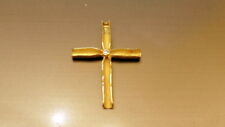 Brillantkreuz, 18 Karat Gelbgold, Unikat, Einzelstück