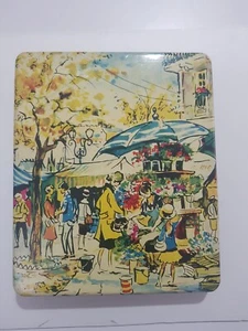 SCATOLA LATTA CIOCCOLATIN VENCHI VINTAGE RARA - Imagen 1 de 7